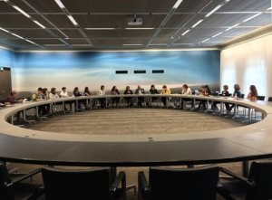 Deuxième assemblée générale de la KIK // CCI dans l’une des salles de conférences de la Banque nationale suisse à Berne.